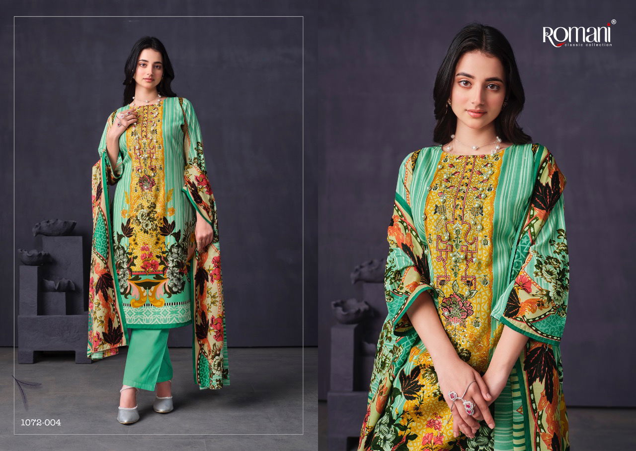 Romani Mareena Vol 9 Regular Wear Wholesale Ready Made Cotton Suit